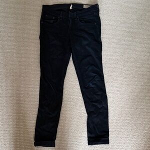 rag & bone Black Skinny Jeans